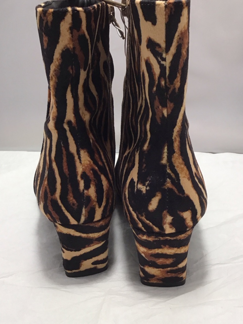 A New Day Women’s Leopard-Print Ankle Boots in Tan/Black - Picture 6 of 11